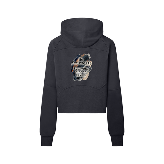 The Cropped Half-Zip Hoodie
