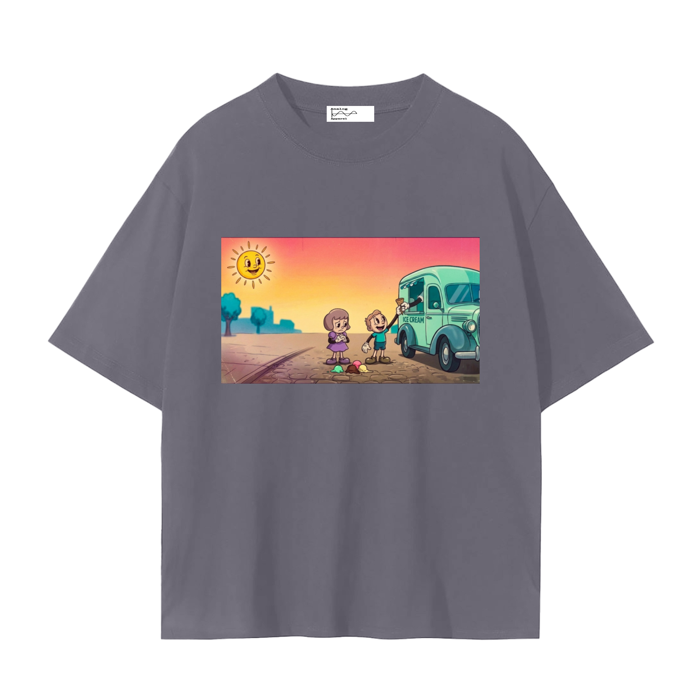'Ice-cream' Unisex Seamless T-Shirt