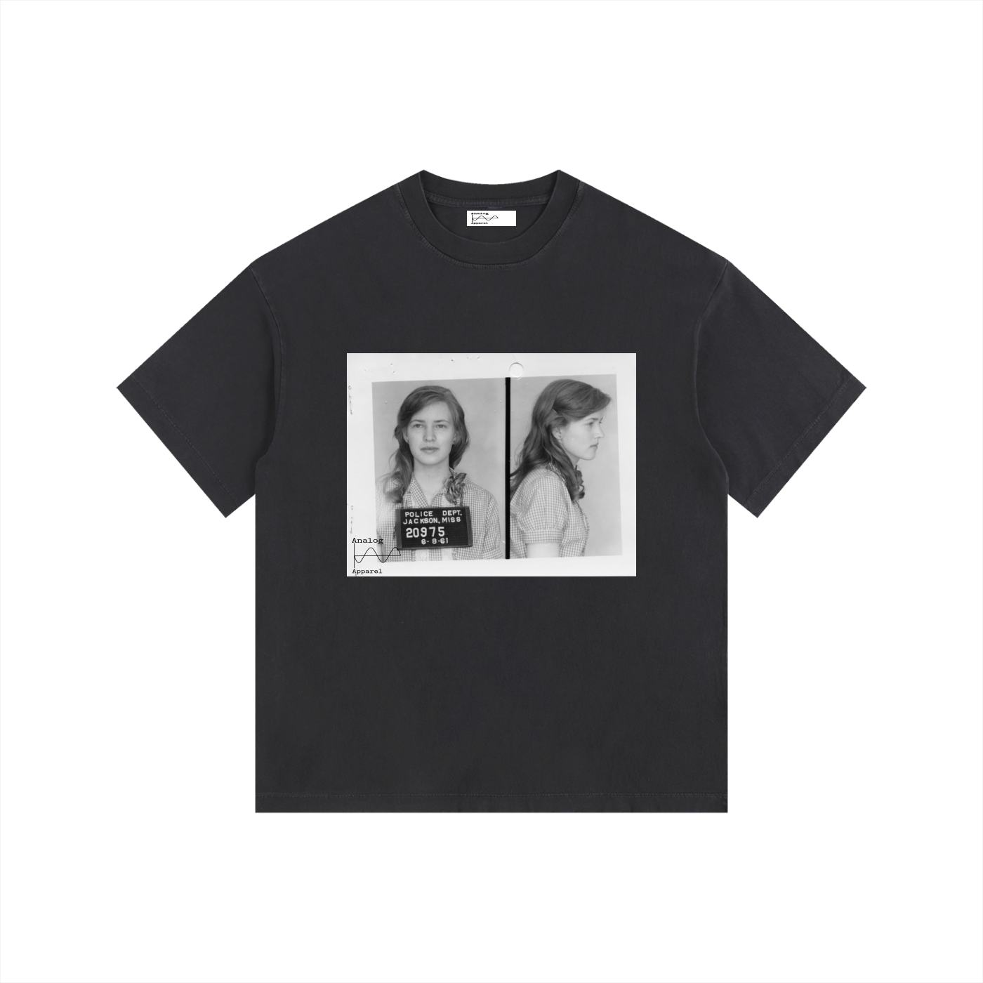 MJ Vintage Washed Oversized Cotton T-Shirt