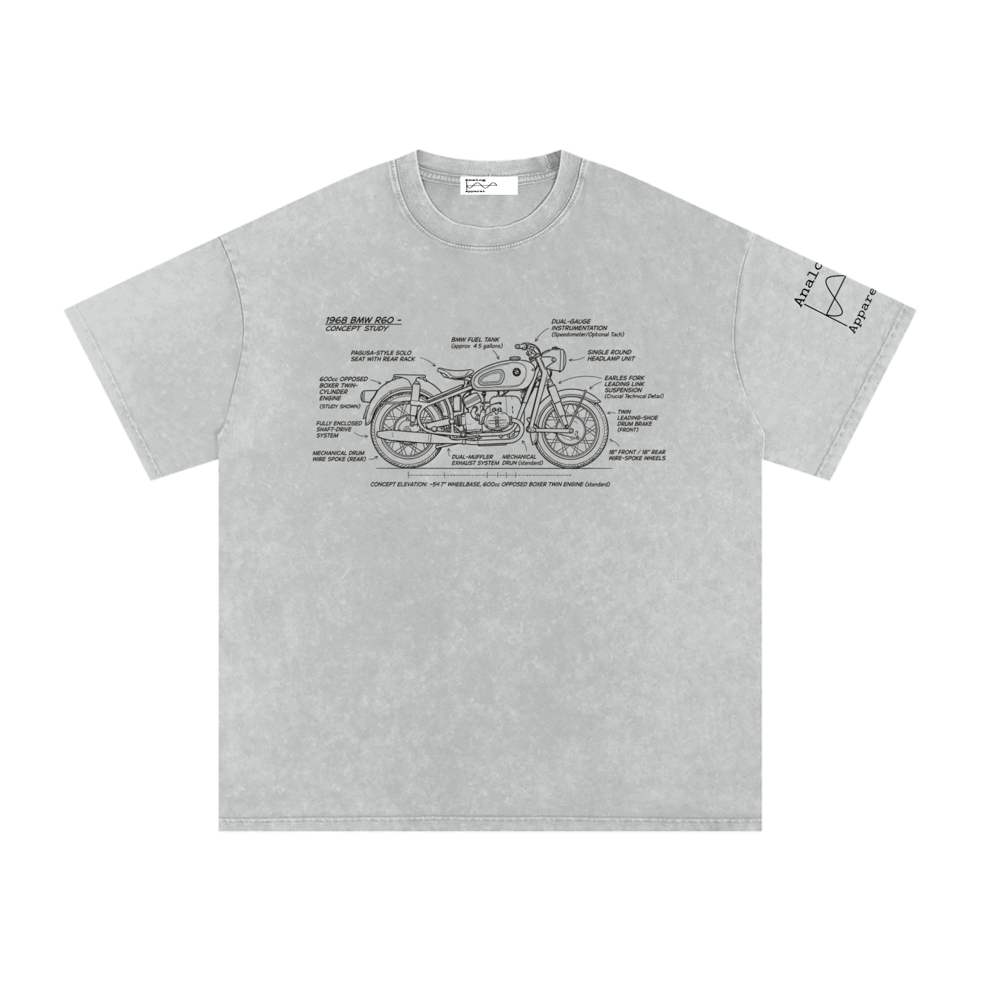 BMW R60 Oversized Cotton T-Shirt