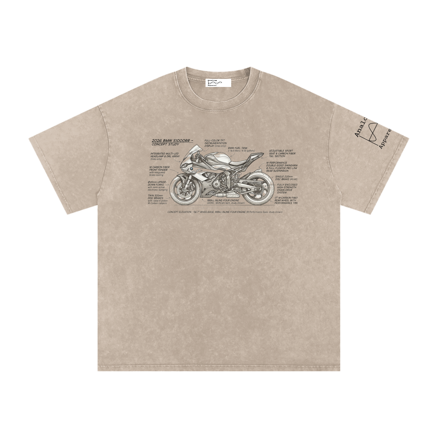 26 BMW S1000RR Oversized Cotton T-Shirt
