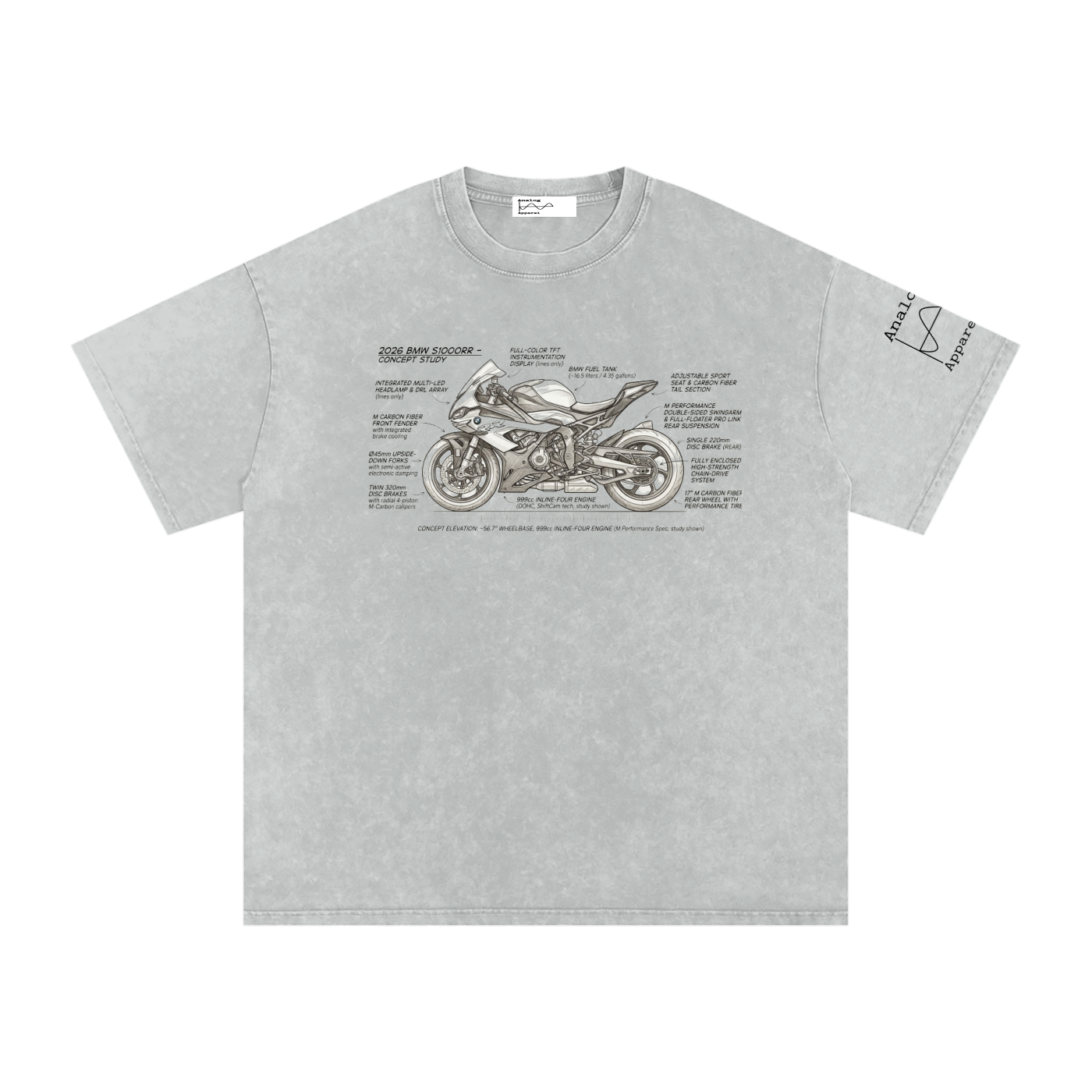 26 BMW S1000RR Oversized Cotton T-Shirt