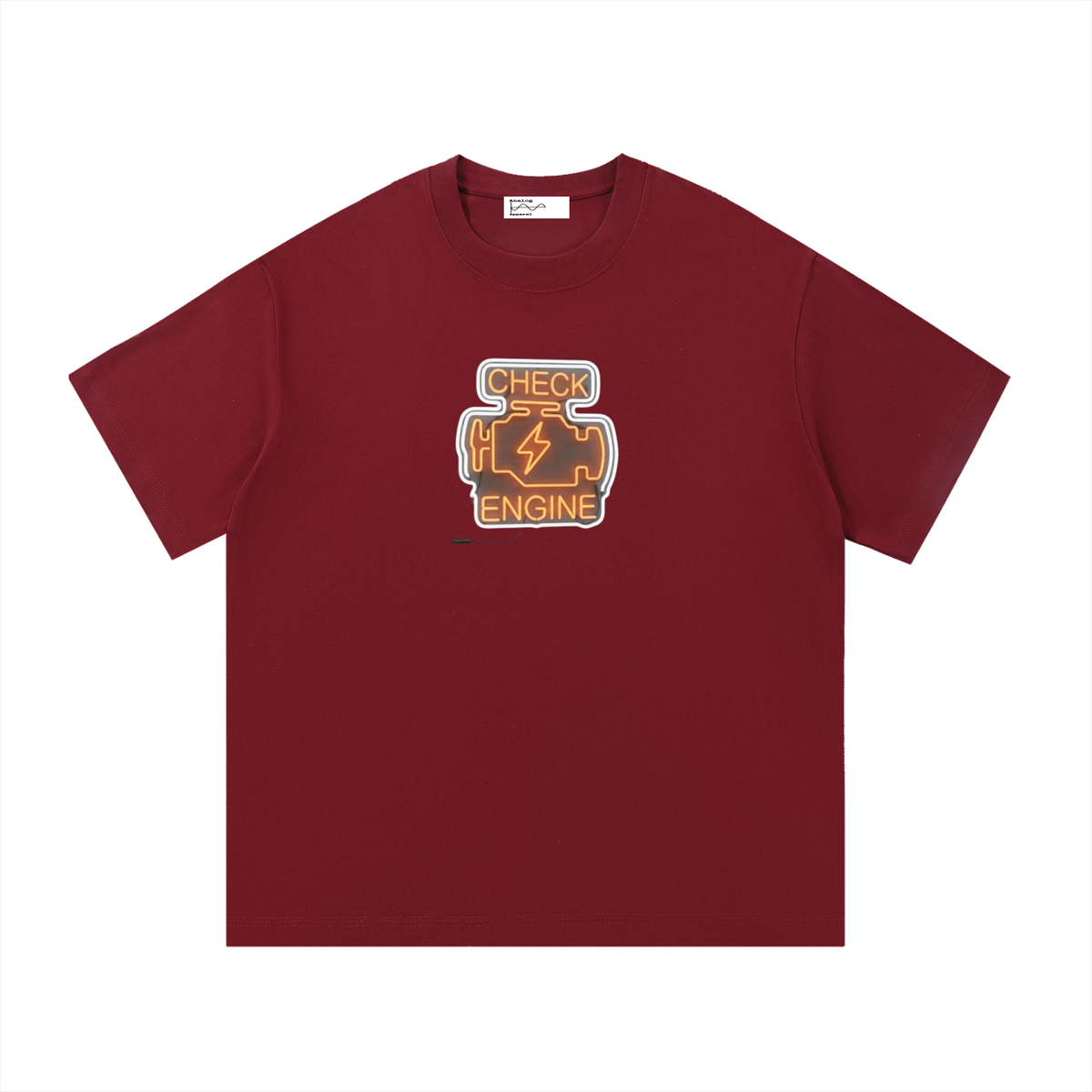 Check Engine Essential Cotton T-Shirt