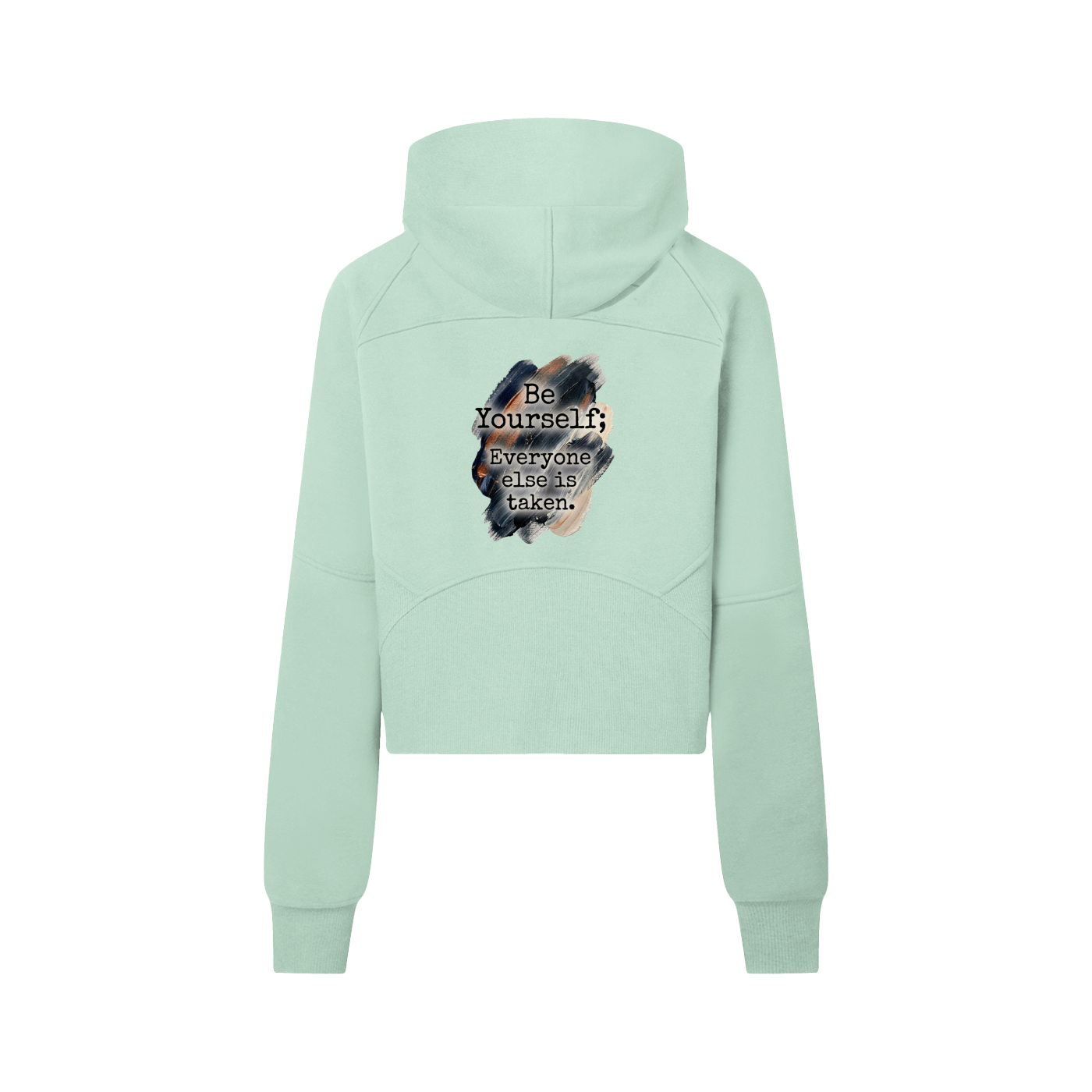 The Cropped Half-Zip Hoodie