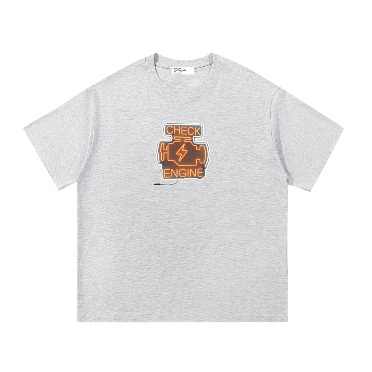 Check Engine Essential Cotton T-Shirt