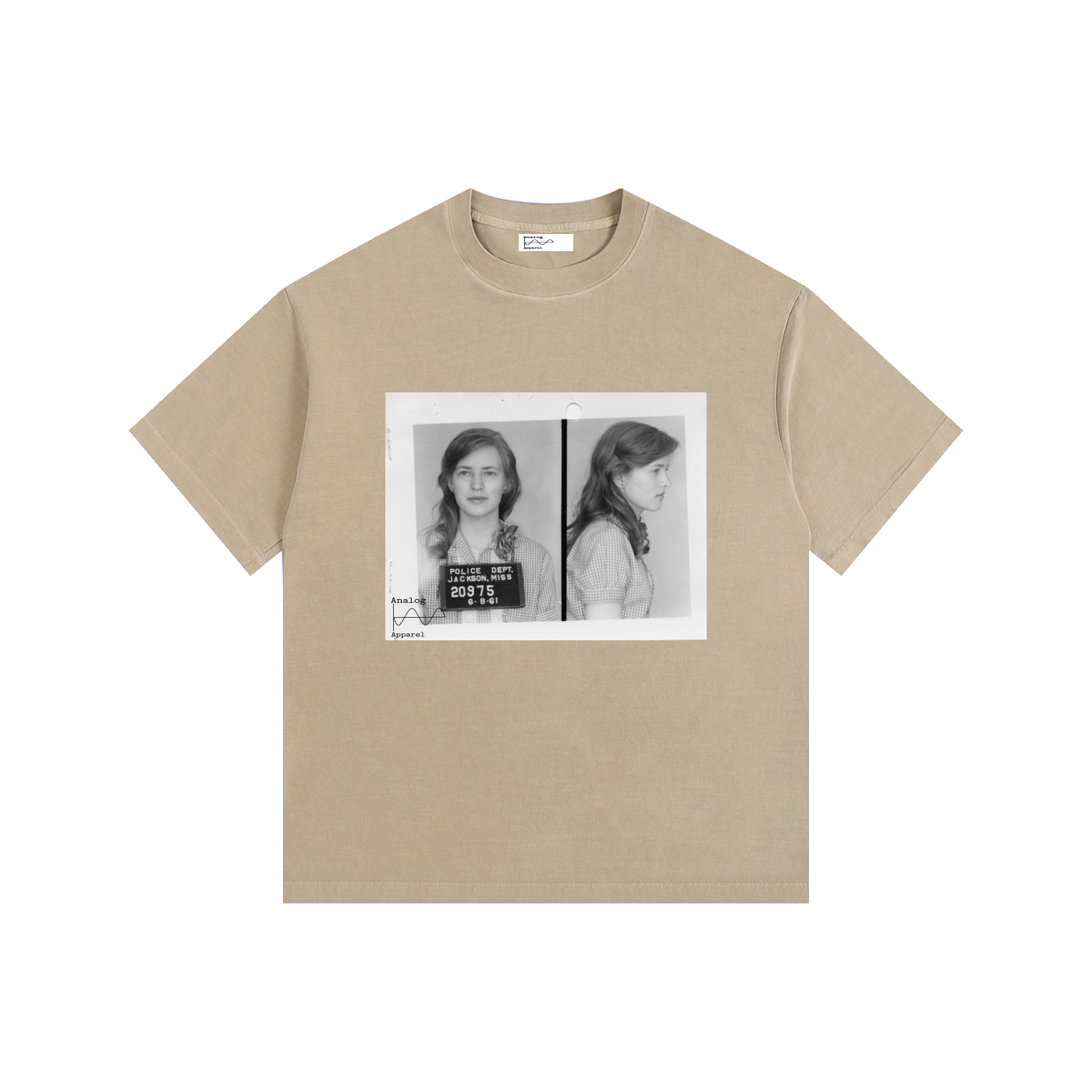 MJ Vintage Washed Oversized Cotton T-Shirt