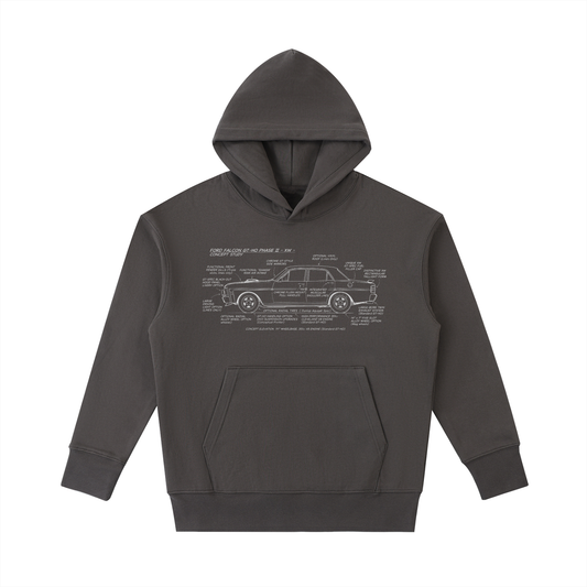 XW GTHO '530' Essential Heavyweight Cotton Hoodie