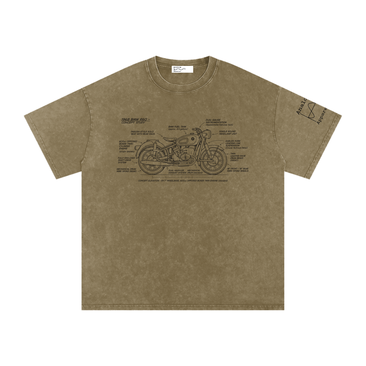 BMW R60 Oversized Cotton T-Shirt