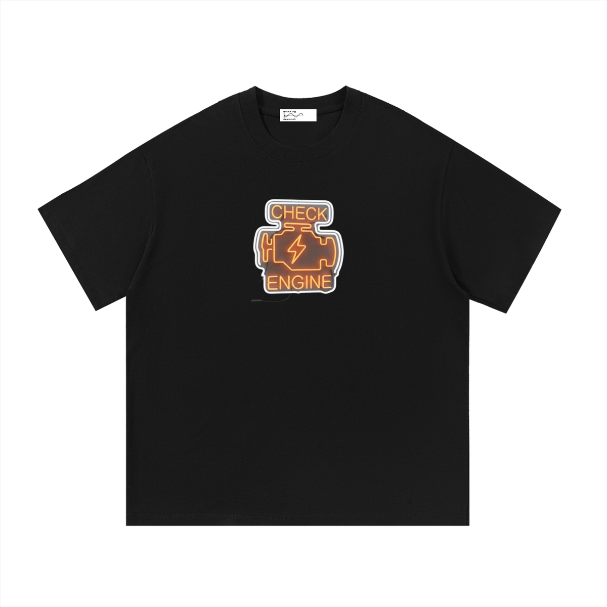Check Engine Essential Cotton T-Shirt