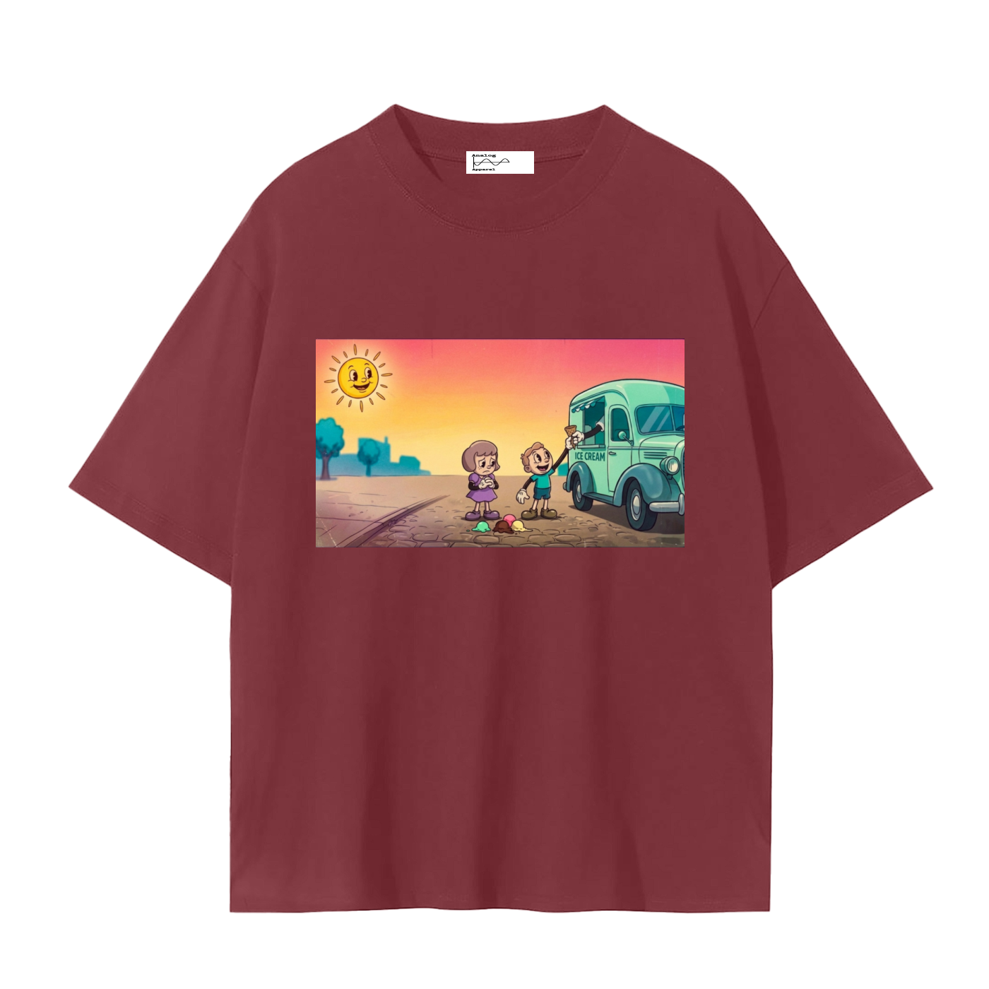 'Ice-cream' Unisex Seamless T-Shirt