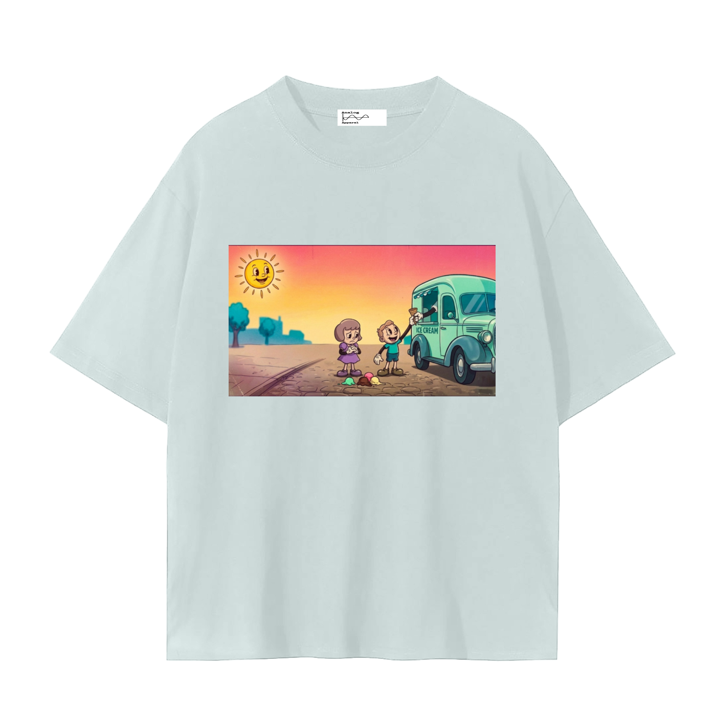 'Ice-cream' Unisex Seamless T-Shirt