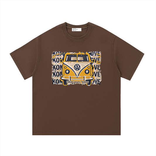 Volkswagen T1 Canary Yellow Essential Cotton T-Shirt