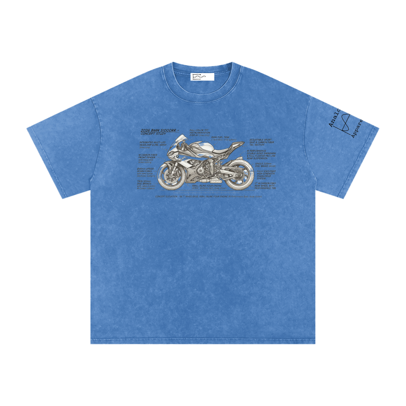 26 BMW S1000RR Oversized Cotton T-Shirt