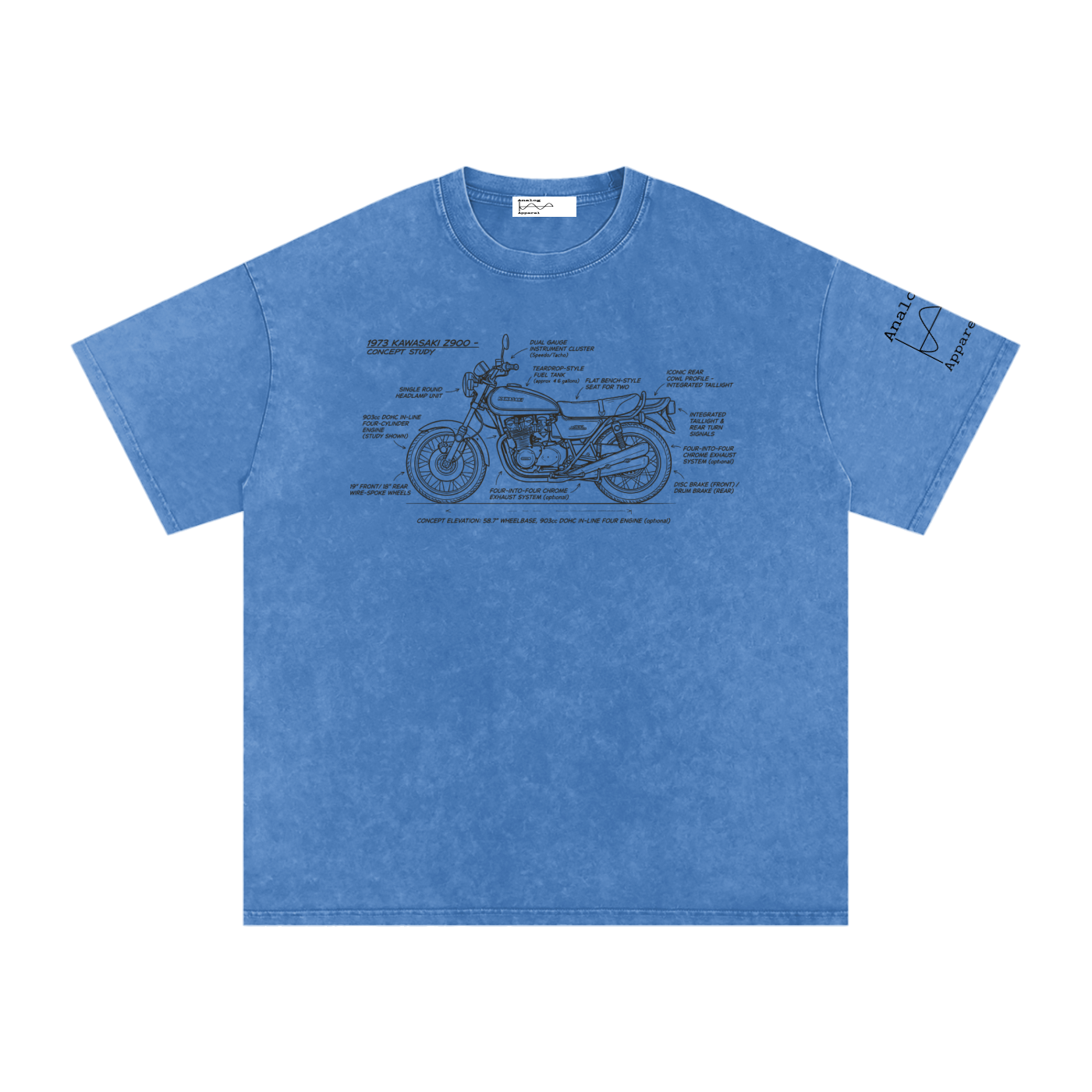 Kawasaki Z900 Oversized Cotton T-Shirt