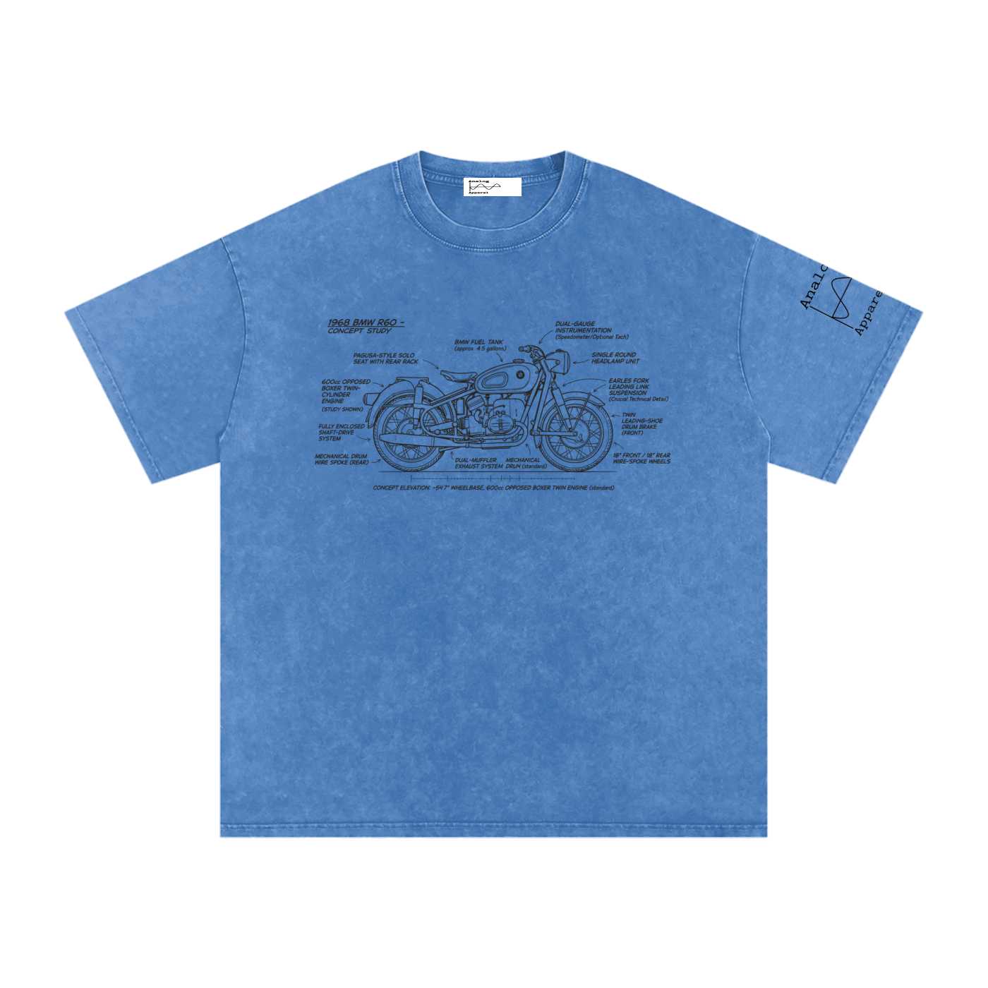 BMW R60 Oversized Cotton T-Shirt