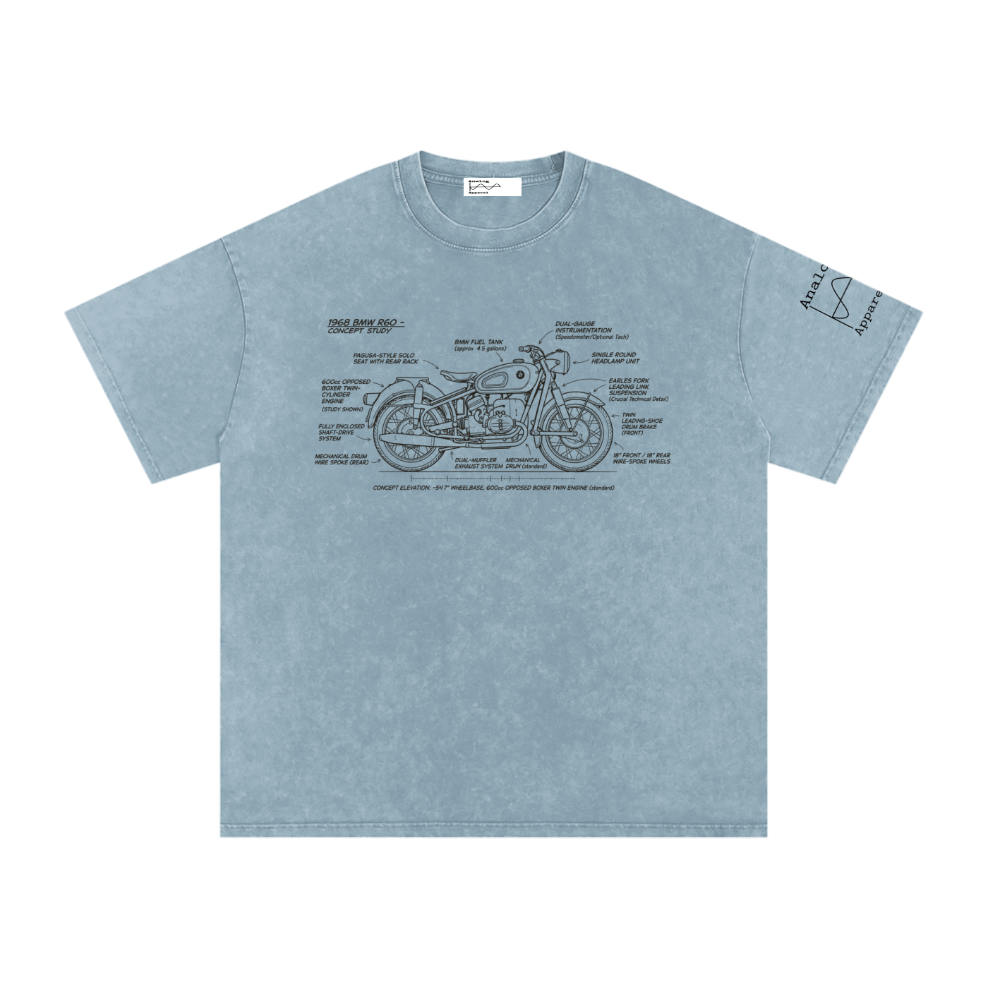 BMW R60 Oversized Cotton T-Shirt