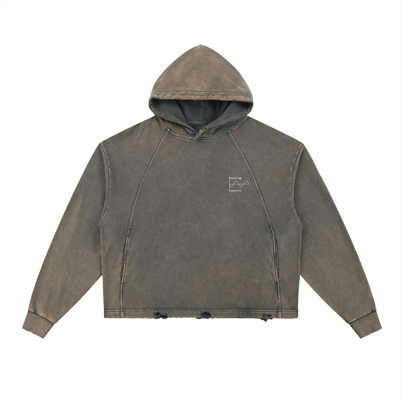 Kawasaki Z900 Vintage Frayed-Hem Hoodie