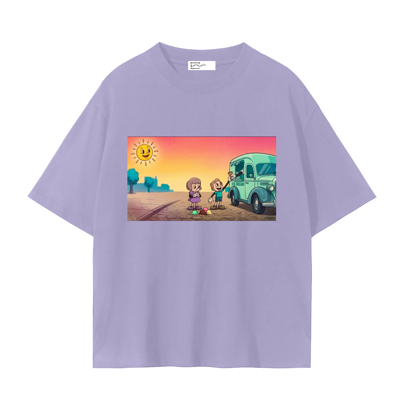 'Ice-cream' Unisex Seamless T-Shirt