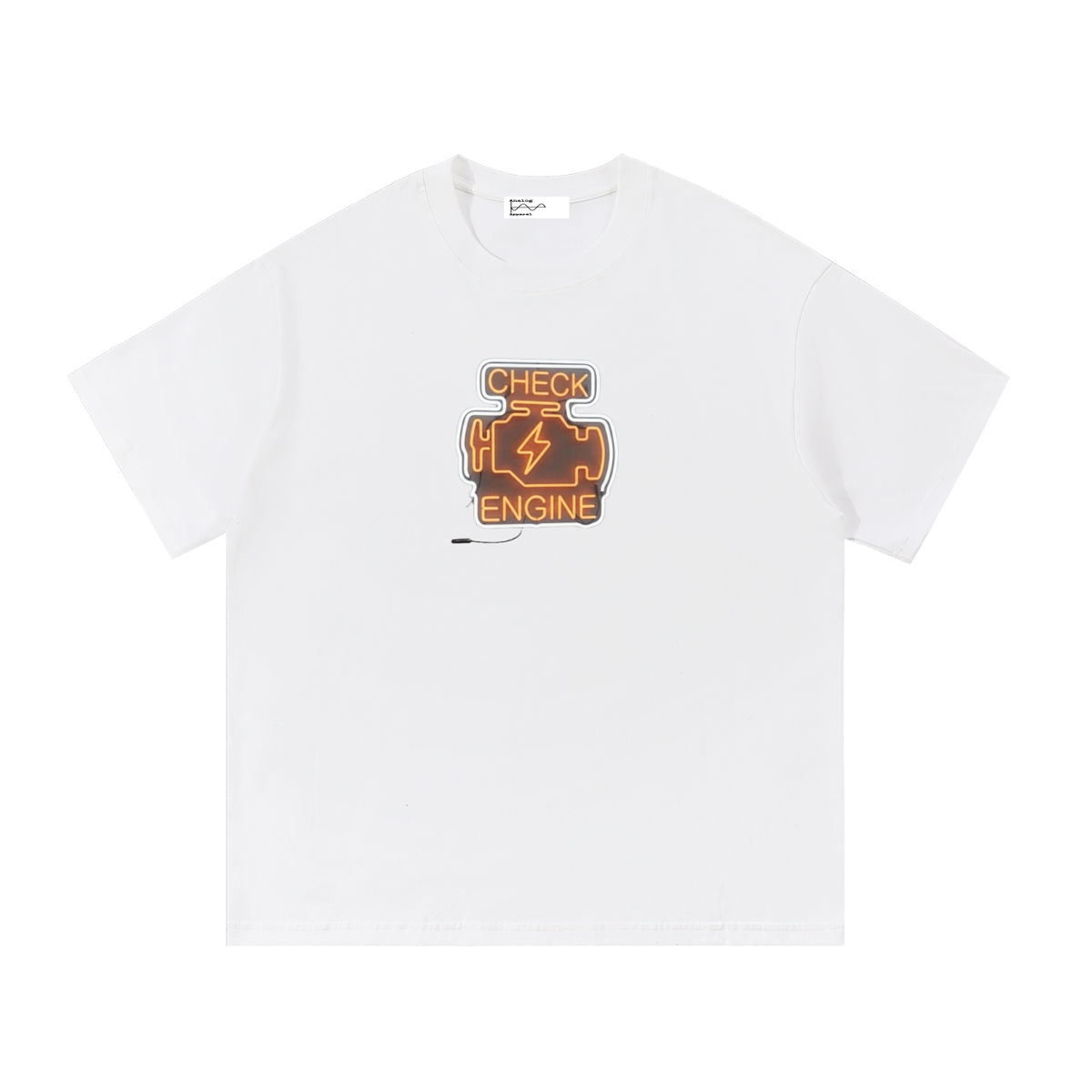 Check Engine Essential Cotton T-Shirt