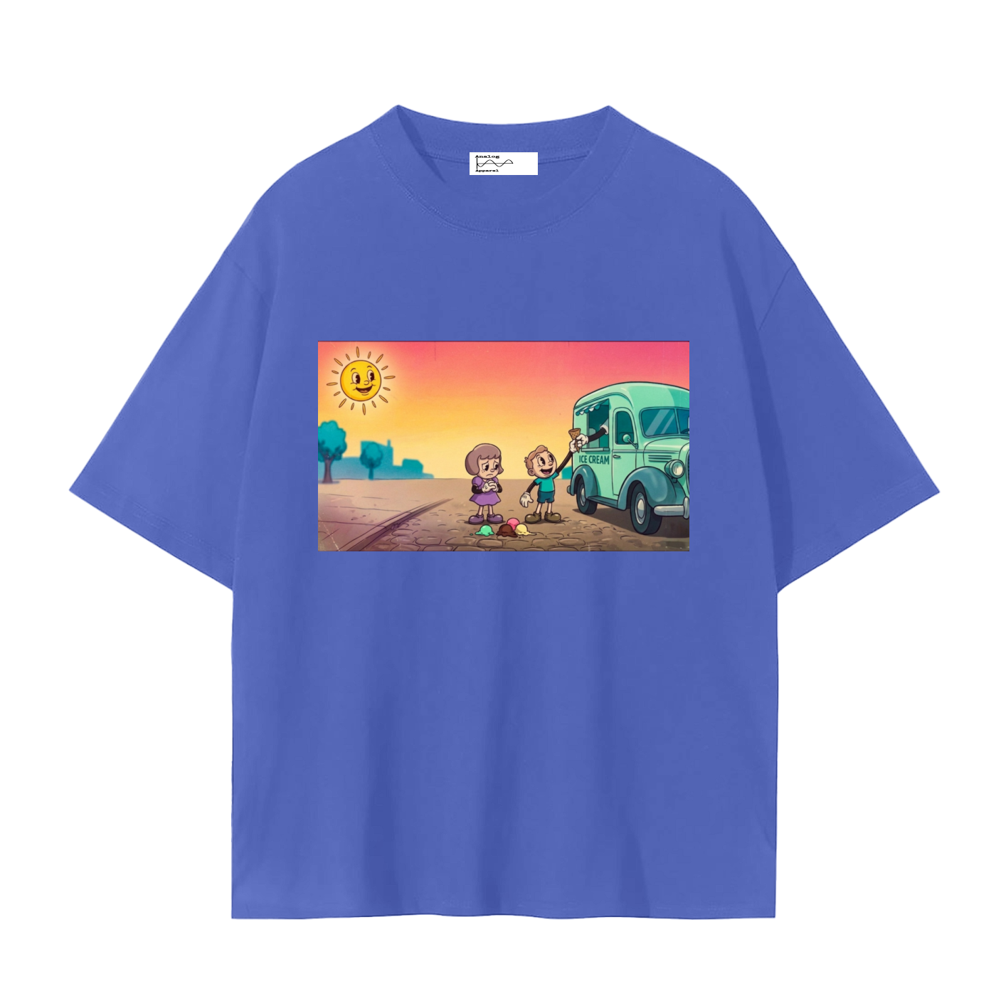 'Ice-cream' Unisex Seamless T-Shirt