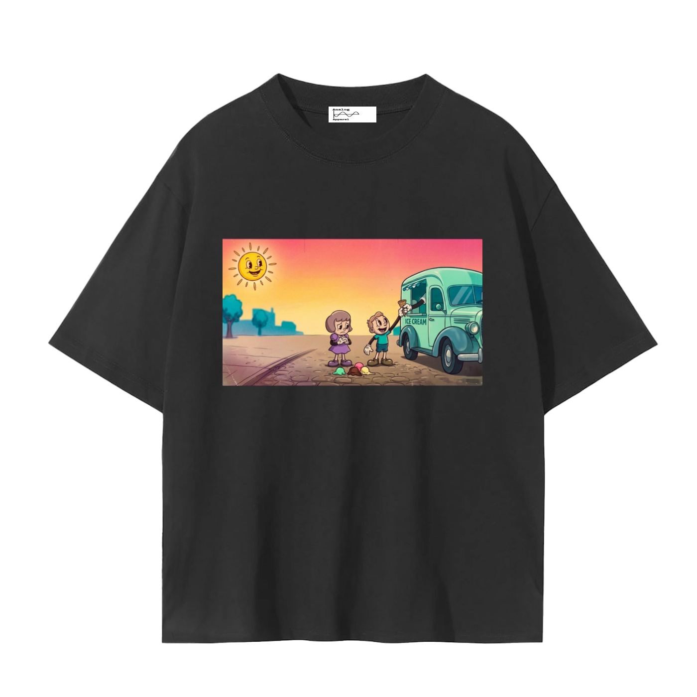 'Ice-cream' Unisex Seamless T-Shirt