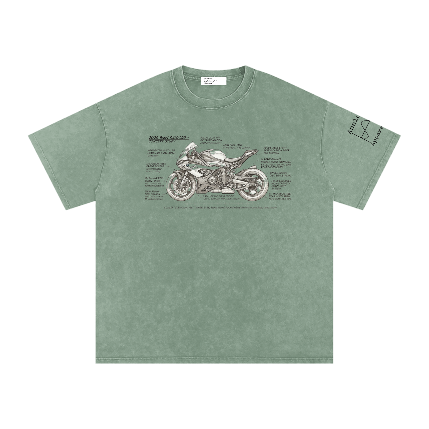 26 BMW S1000RR Oversized Cotton T-Shirt