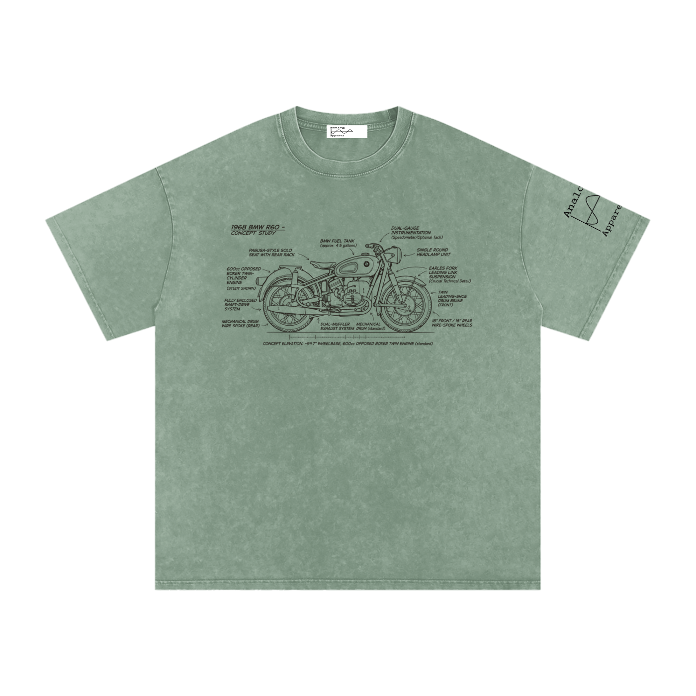 BMW R60 Oversized Cotton T-Shirt