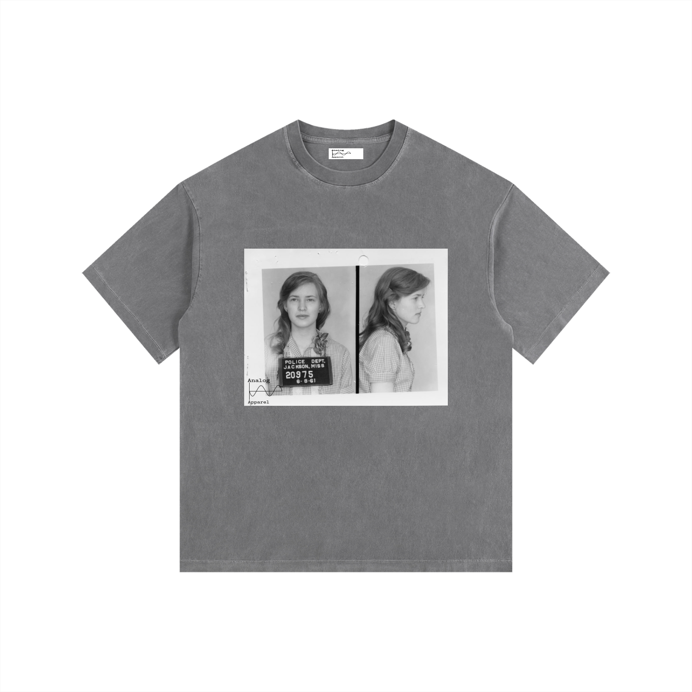 MJ Vintage Washed Oversized Cotton T-Shirt