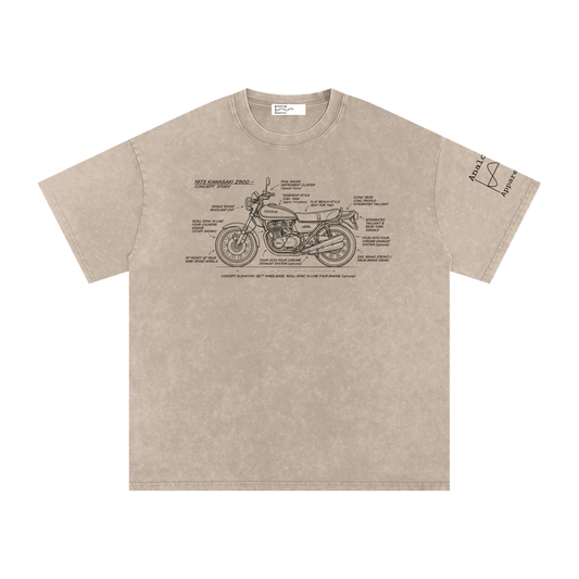 Kawasaki Z900 Oversized Cotton T-Shirt