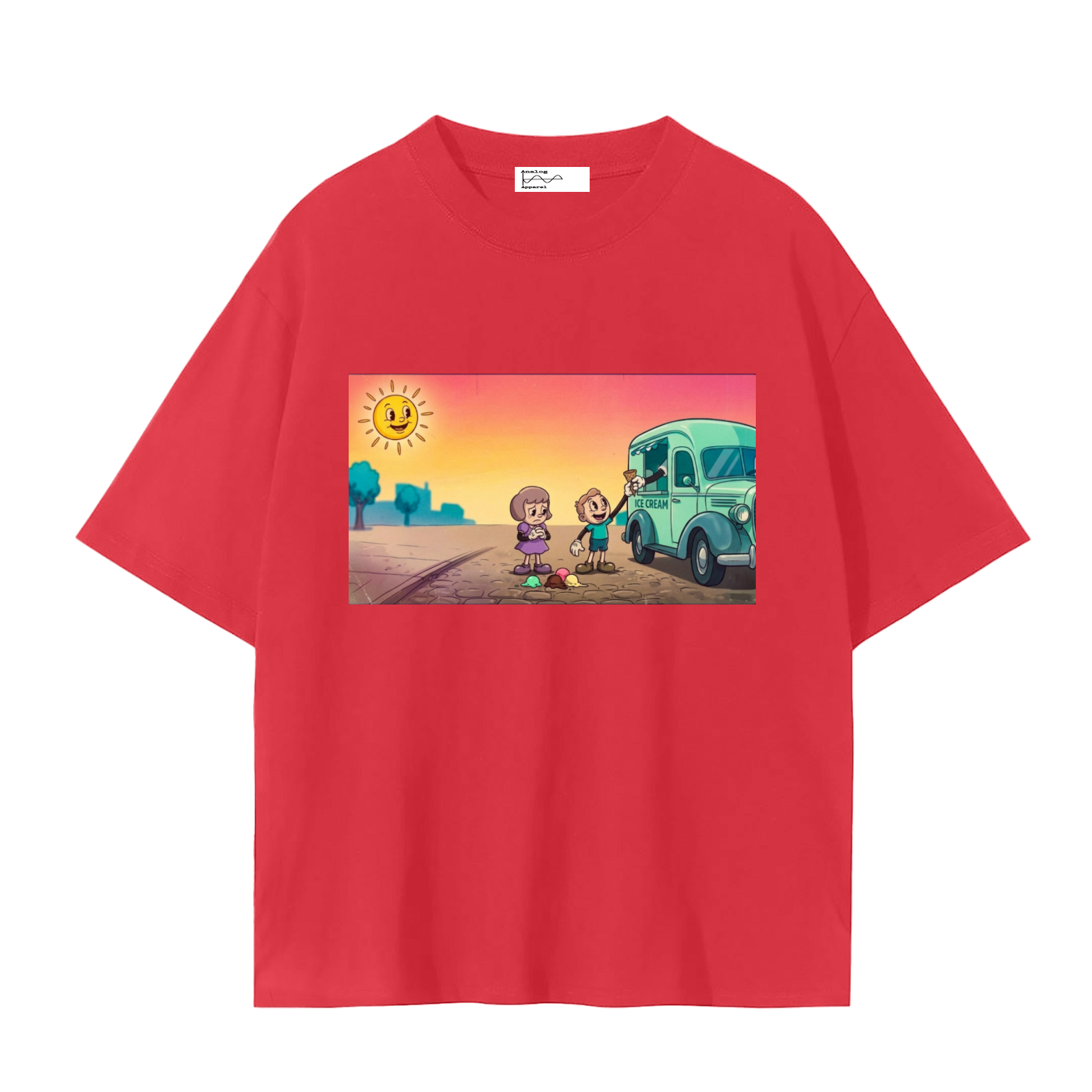 'Ice-cream' Unisex Seamless T-Shirt