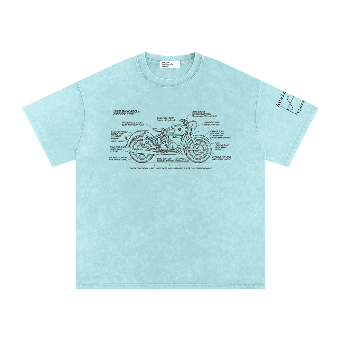 BMW R60 Oversized Cotton T-Shirt