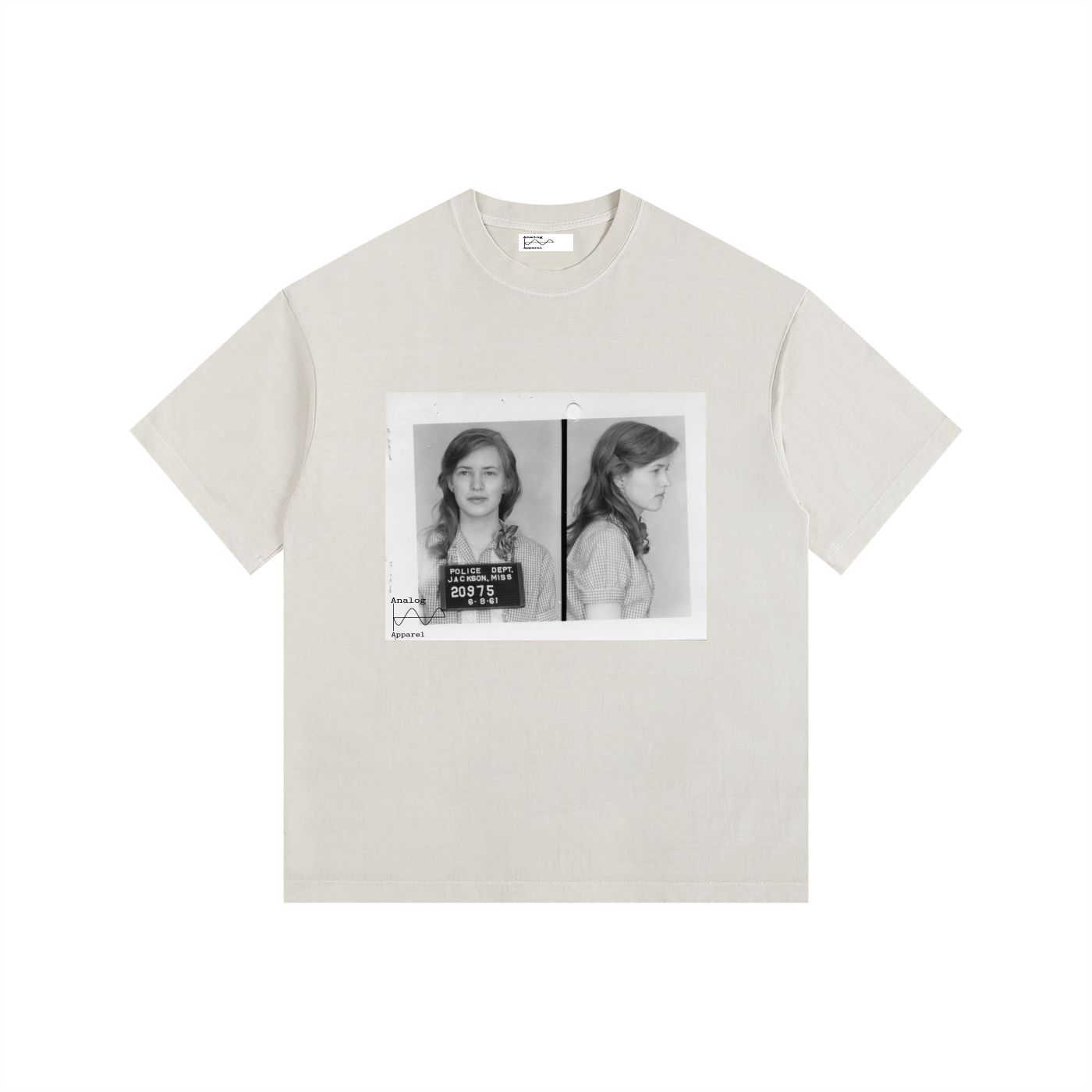 MJ Vintage Washed Oversized Cotton T-Shirt