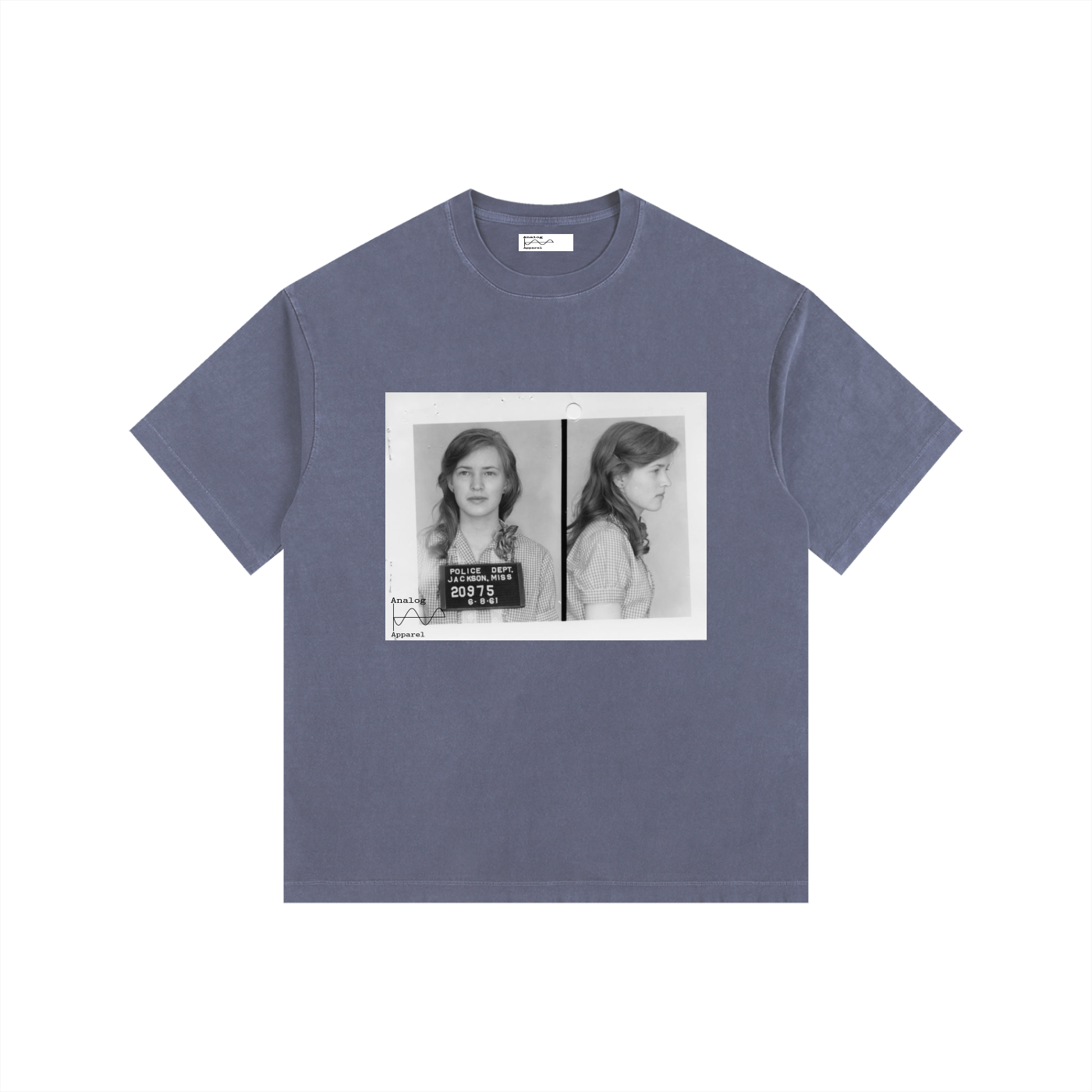 MJ Vintage Washed Oversized Cotton T-Shirt