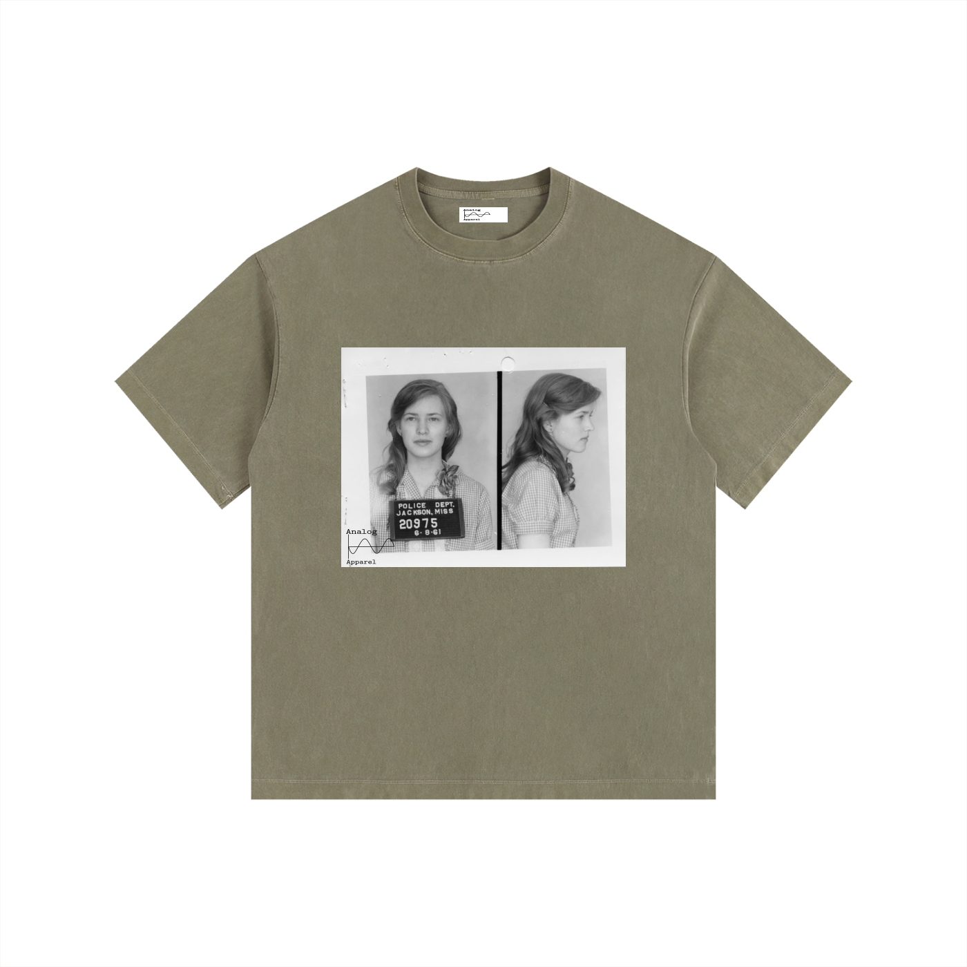 MJ Vintage Washed Oversized Cotton T-Shirt