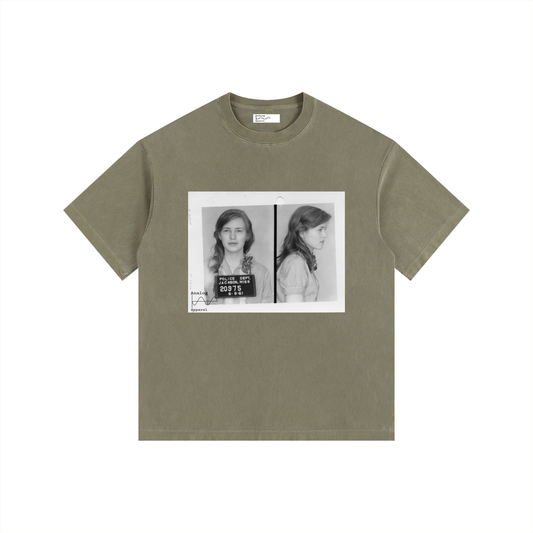 MJ Vintage Washed Oversized Cotton T-Shirt