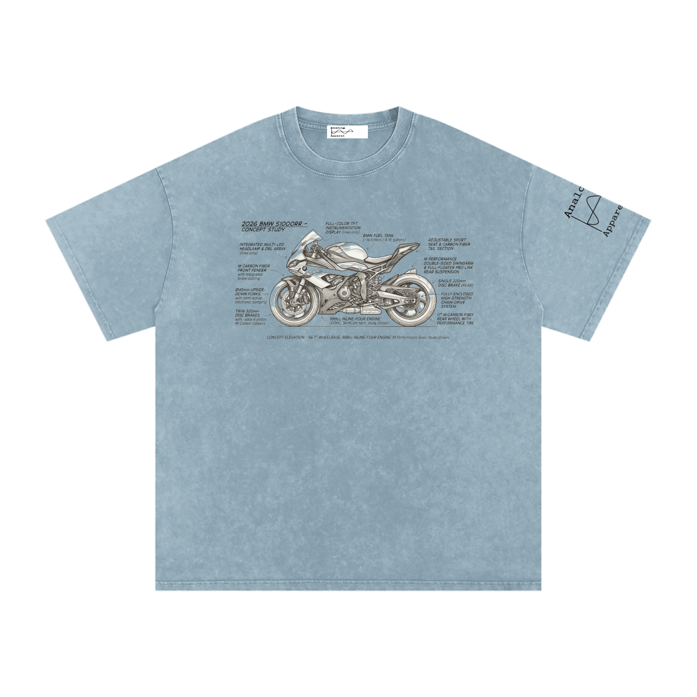 26 BMW S1000RR Oversized Cotton T-Shirt