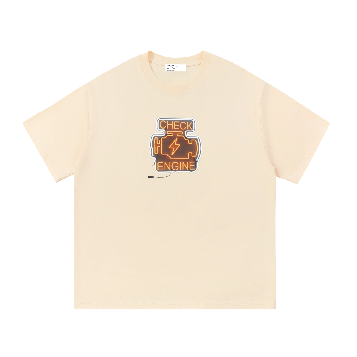 Check Engine Essential Cotton T-Shirt