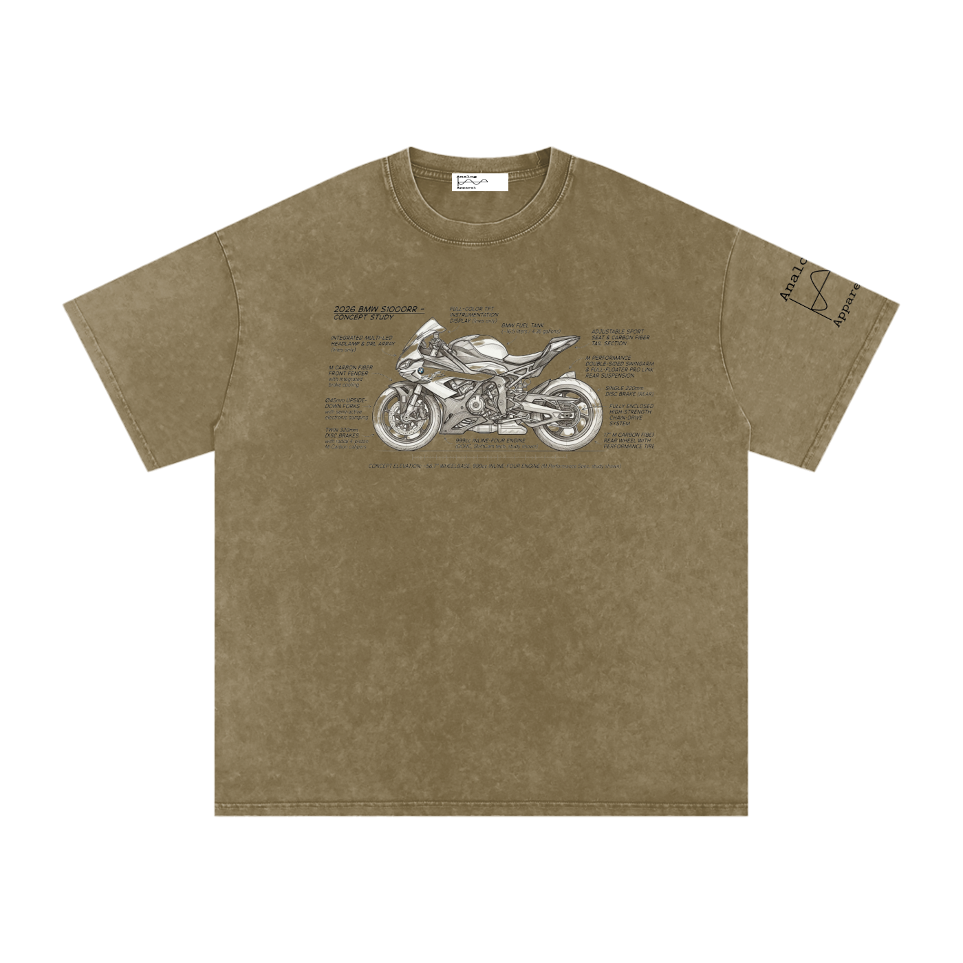 26 BMW S1000RR Oversized Cotton T-Shirt