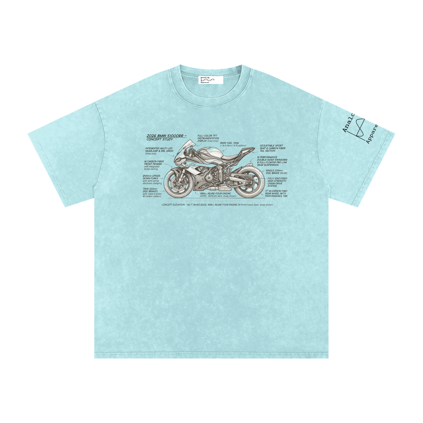 26 BMW S1000RR Oversized Cotton T-Shirt