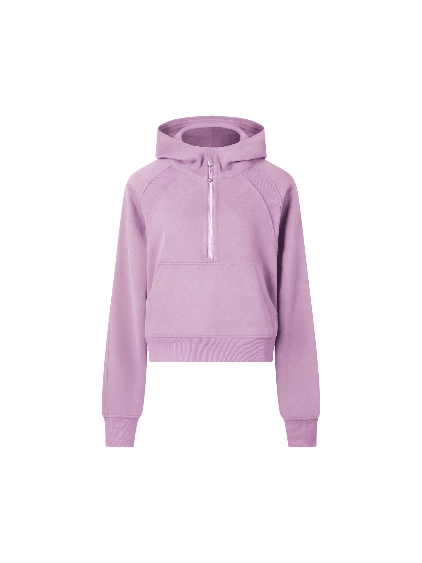 The Cropped Half-Zip Hoodie