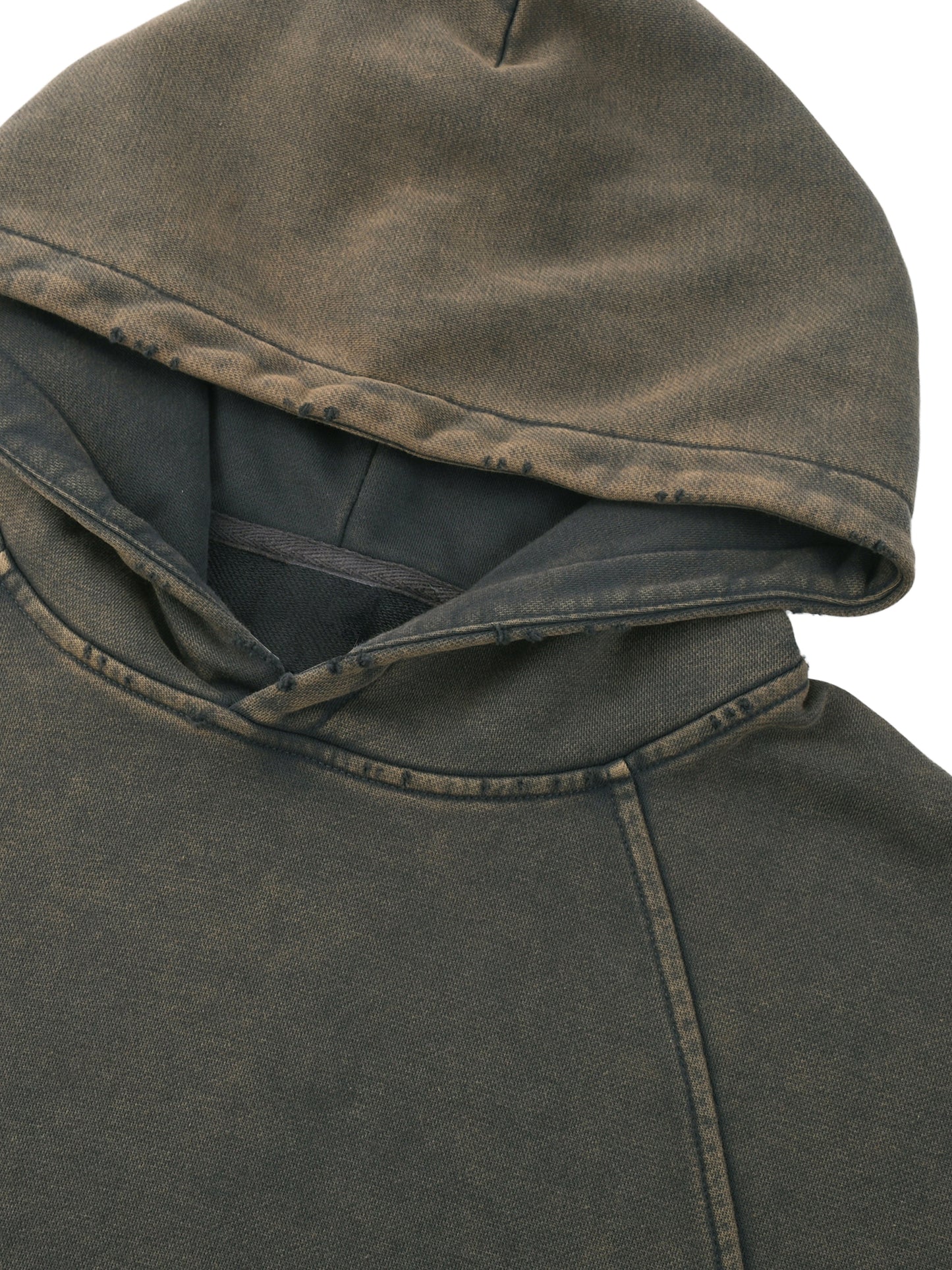 Norton Commando Vintage Frayed-Hem Hoodie